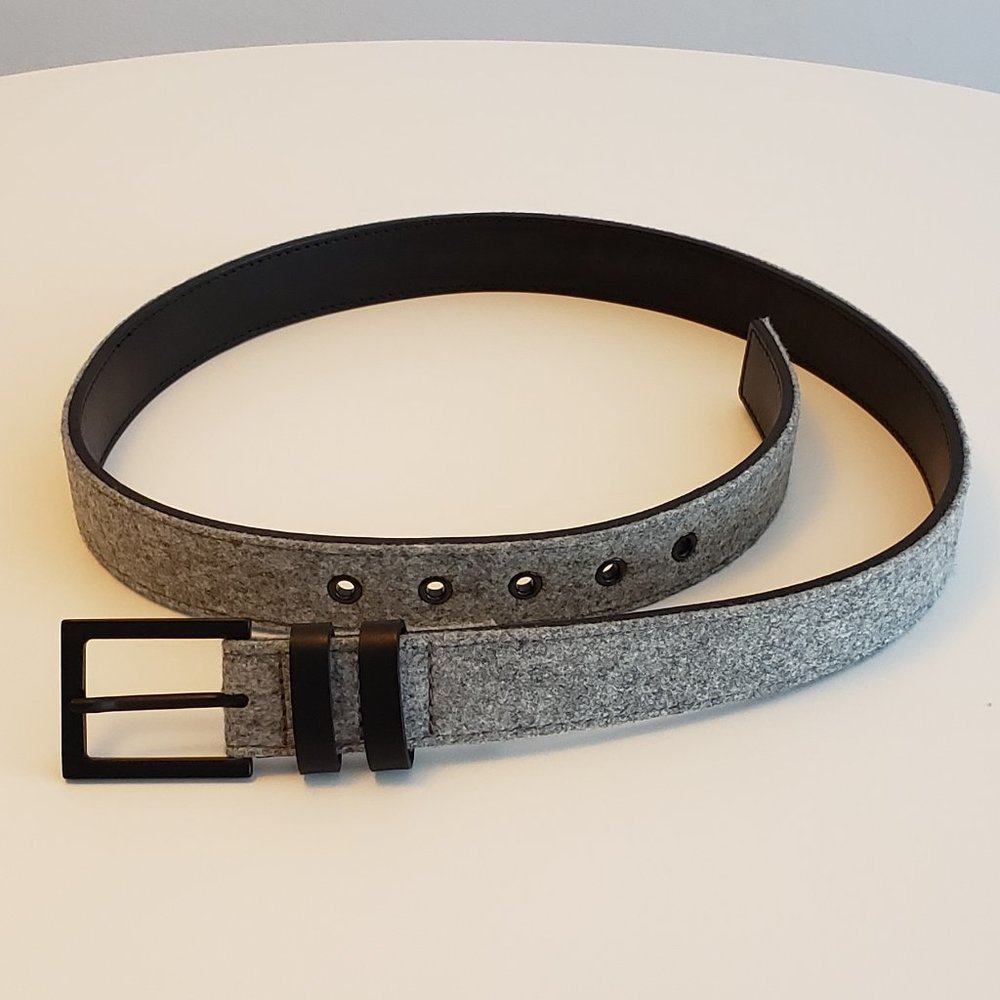 [NWOT] COS Mens Leather & Wool Belt